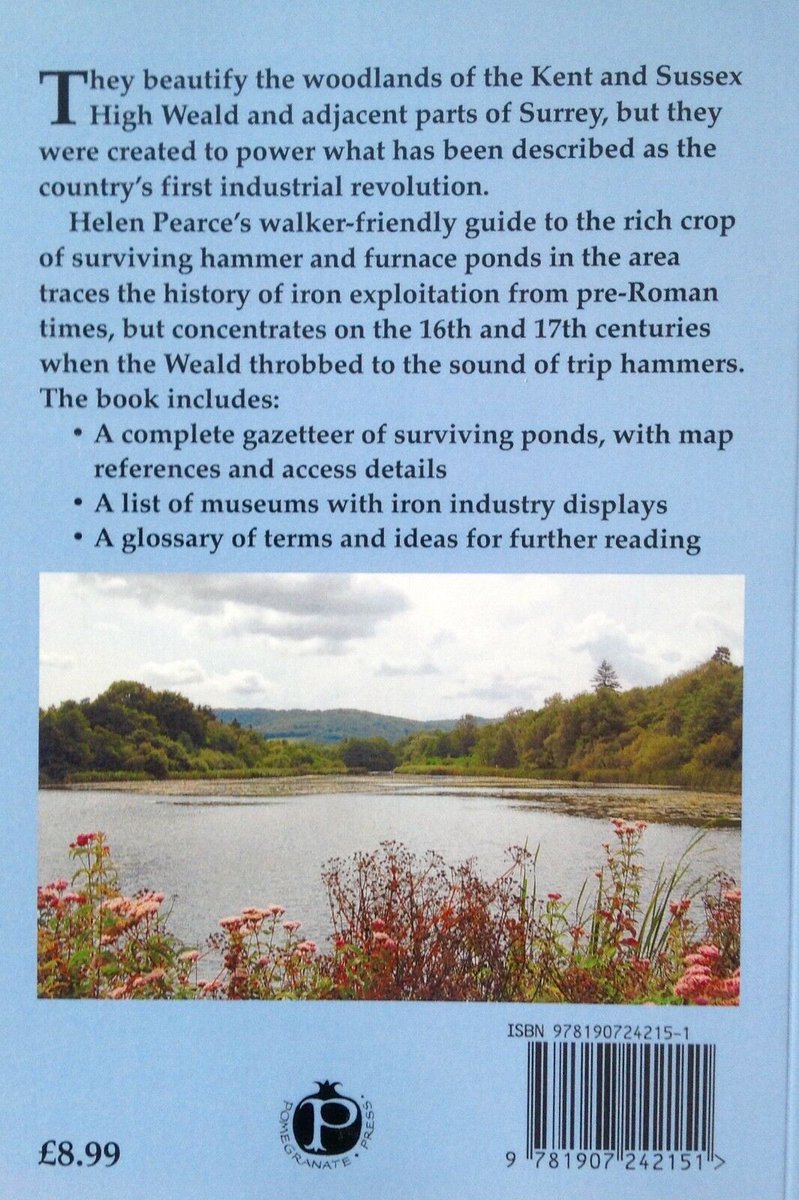 Pleased & sad to say my book goes out of print later this year. I’ve no plans to order another reprint. Many many thanks to all who bought it: I couldn’t have foreseen it would sell approx 900+ copies. Shows the interest in #wealdeniron #Sussex #Kent #Surrey