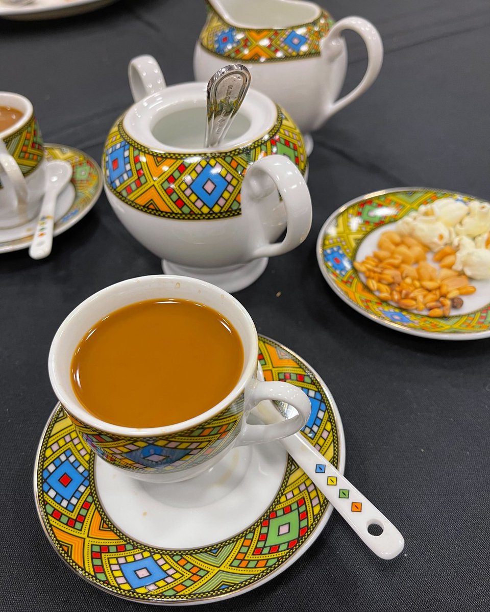 POV: Enjoying your first morning at #OLCInnovate at the beautiful @gaylordrockies with a delicious Ethiopian coffee service.