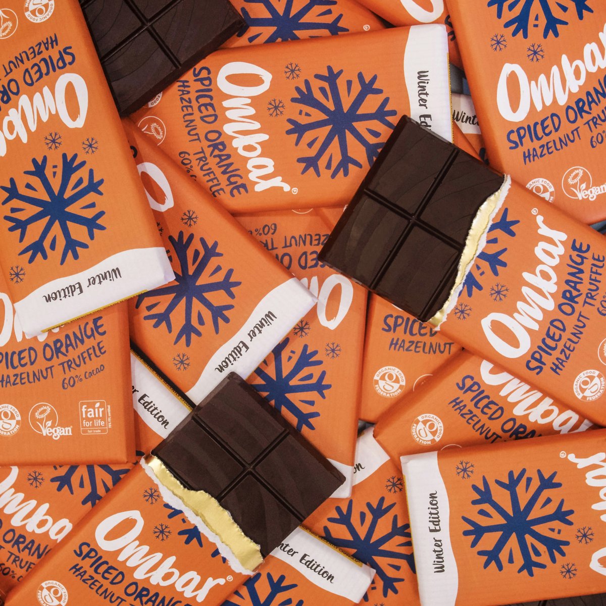 With Winter firmly behind us, our Winter Edition Spiced Orange Hazelnut Truffle is now 40% off! 🧡

shop.ombar.com/products/spice…