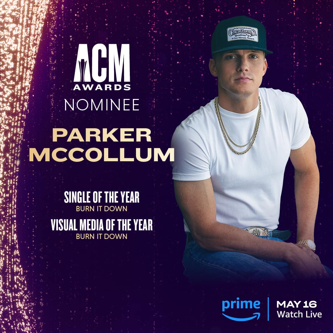 Proud of this one. Thank ya @ACMawards. See y’all in TX 🔥