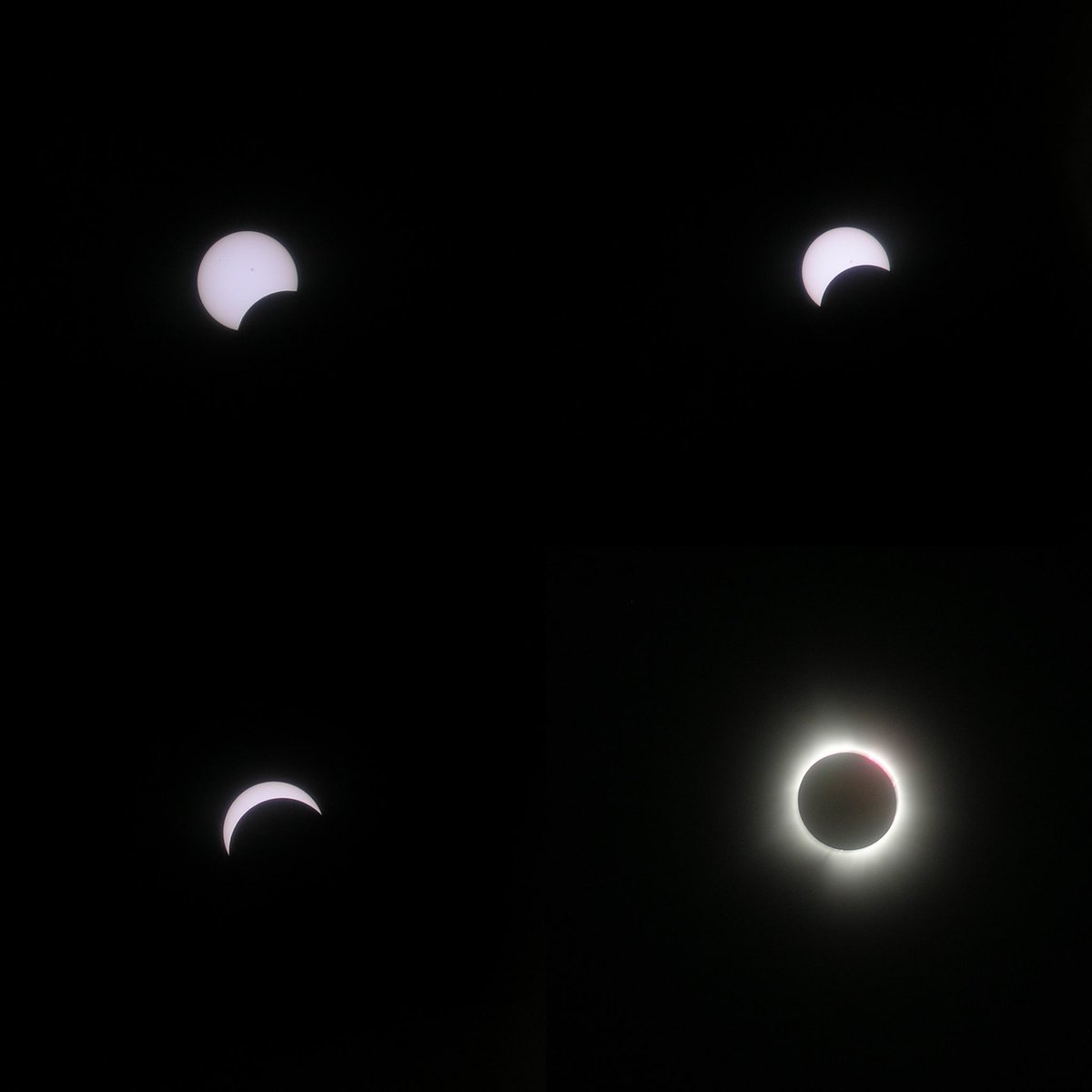 One of our Astronomers, Apostolos Christou, was able to capture the total solar eclipse yesterday in Port Stanley, Ontario in Canada!