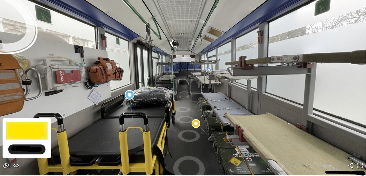#SocietalReadiness
#DisruptiveThinking (although it's an old idea)
#DualPurposeSociety
#DomesticMakeEconomy
( #VanHool ?)

Meet the 'Krankenhausbus'.
German bus manufacturer makes Medevac/Role1 bus for sale/donation to UKR
and for increased 🇩🇪 resilience disaster/crisis/war.