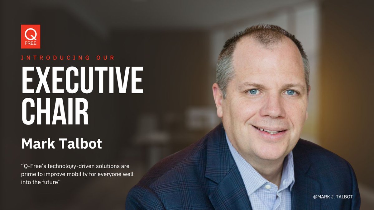 Thrilled to announce Mark Talbot has joined our company as Executive Chair, bringing decades of leadership in #SmartMobility and #TransportationTechnology. He's witnessed our growth in size and influence, and intends to build on it. 

Read more 👉 ow.ly/BrpT50RaX20