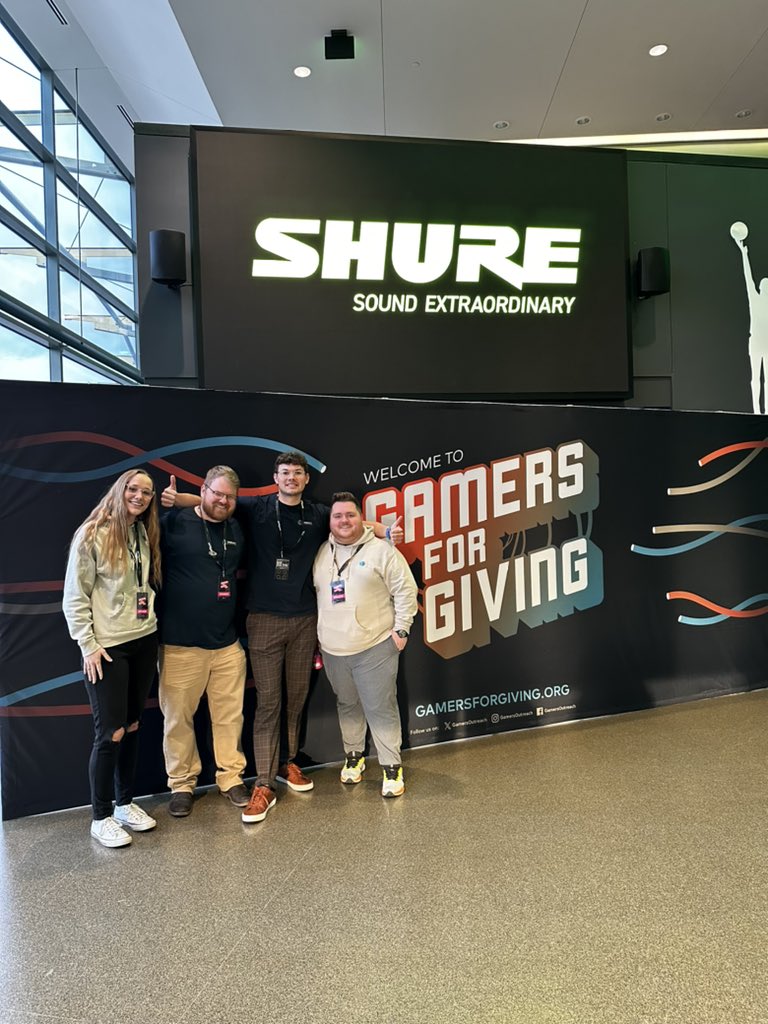 cjdoeslife's tweet image. Successful weekend at Gamers For Giving! Raising over $1.2million for the kids! 

Huge thank you to @GamersOutreach for the invite and everything you all do!