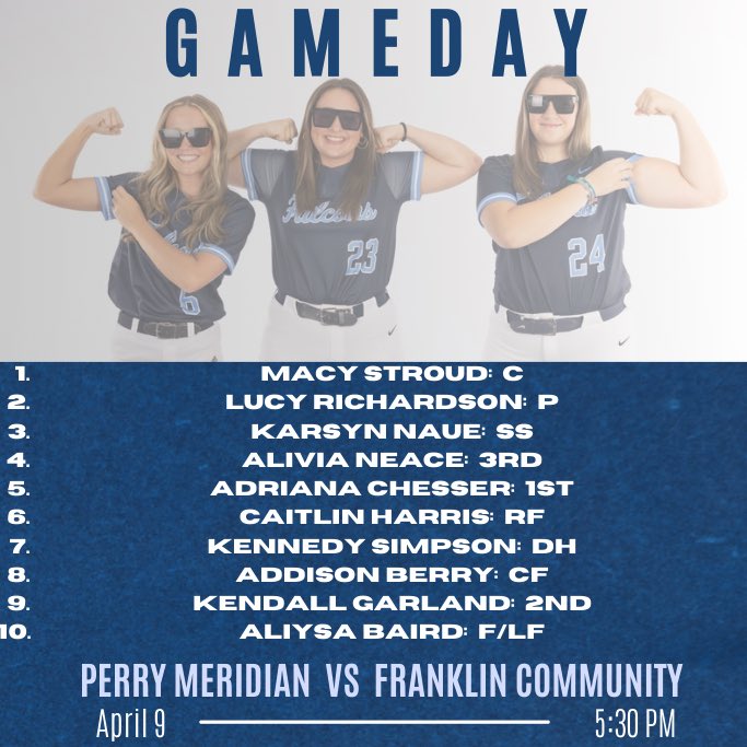 Perry Meridian Softball (@pmfalconsball) on Twitter photo 