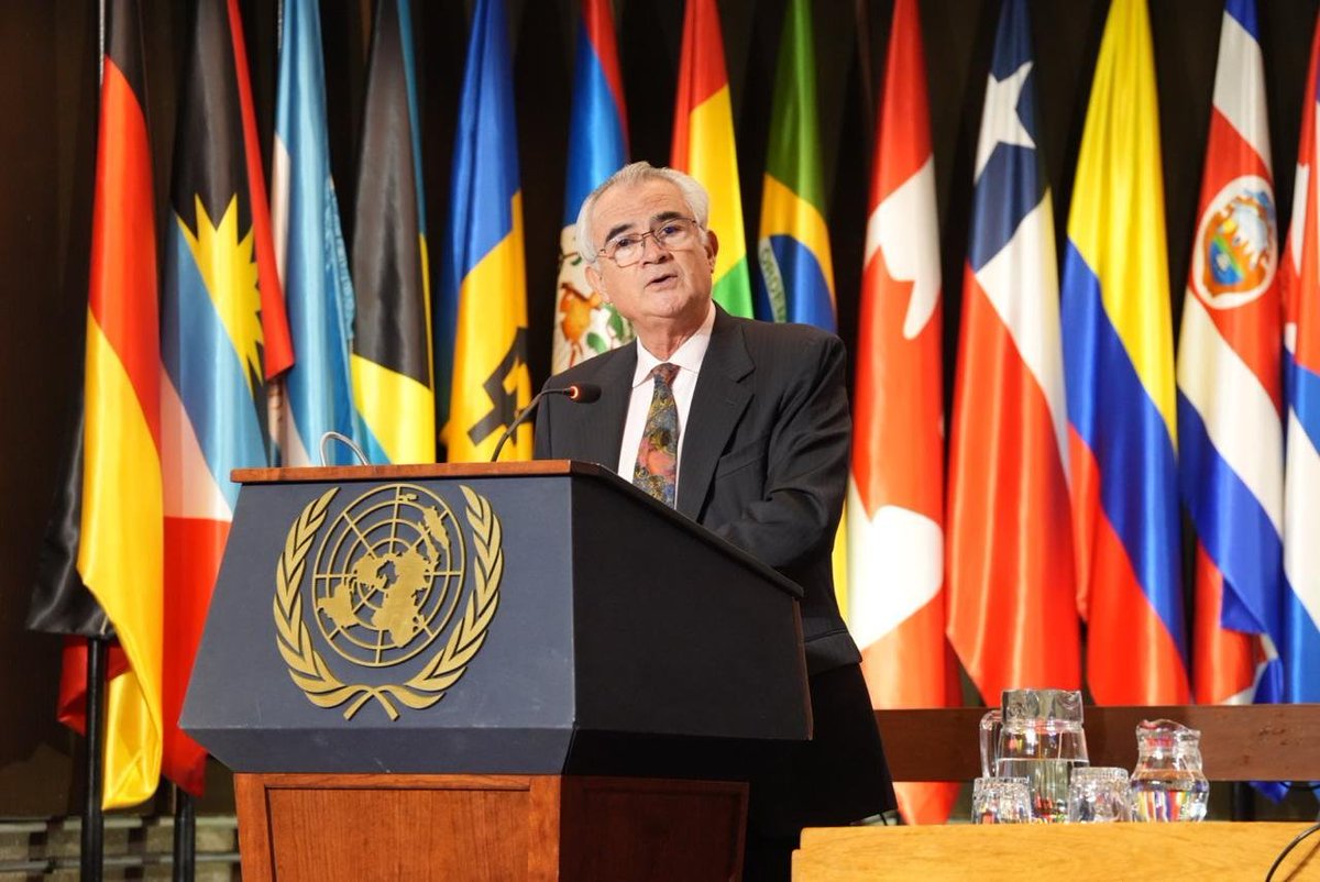 eclac_un's tweet photo. At #ECLAC we are betting heavily on #productivity and #productivedevelopment policies, since we consider it an issue of the greatest importance today in #LAC: Executive Secretary @JoseMSalazarX at opening of #ECLAC-@AgendaCAF Conference.
📺https://t.co/giAyYEzfCI https://t.co/ESBIk4yXyp