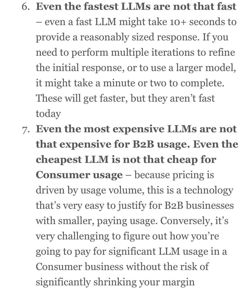 Wrote some notes on using LLMs in products, and some guidelines to avoid some of the misleading mental models I hear some folks developing.