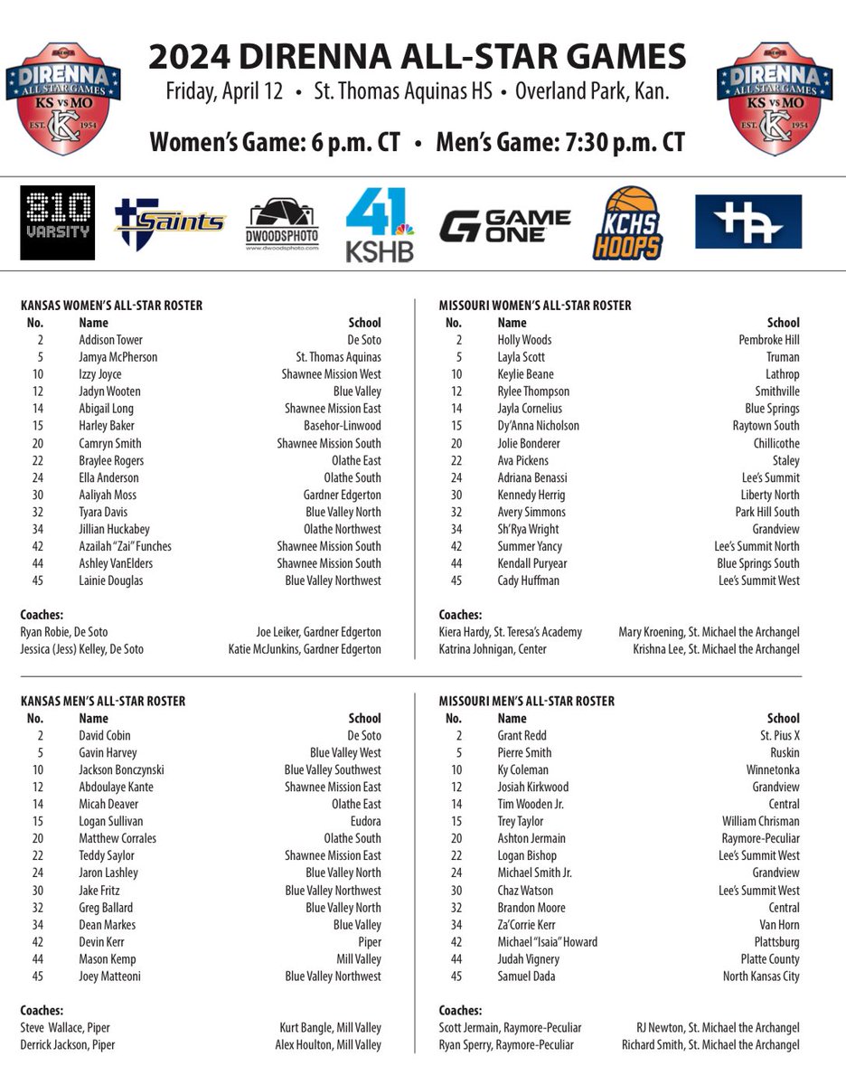 Looking forward to watching 3 future Spires in the <a href="/DiRennaAwards/">DiRennaAwards</a> All-Star game Friday night!! One last game before they throw on a <a href="/USM_WBB/">Saint Mary Women’s Basketball</a> uniform! 😎 <a href="/Addison_Tower2/">Addison Tower</a> <a href="/aaliyahmoss13/">aaliyah moss</a> <a href="/cadyhuffman44/">cady huffman</a>