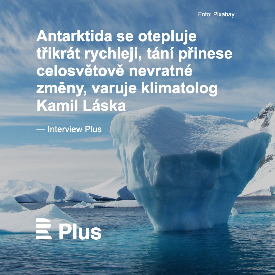 Antarktické ledovce tají zřejmě mnohem rychleji, než vědci ještě před pár lety očekávali. I na základě osobního pozorování to potvrzuje výzkumník Kamil Láska, který působil na antarktické stanici J. G. Mendela. Moderuje @JanBumba. 🔗 rozhl.as/9Bf #InterviewPlus