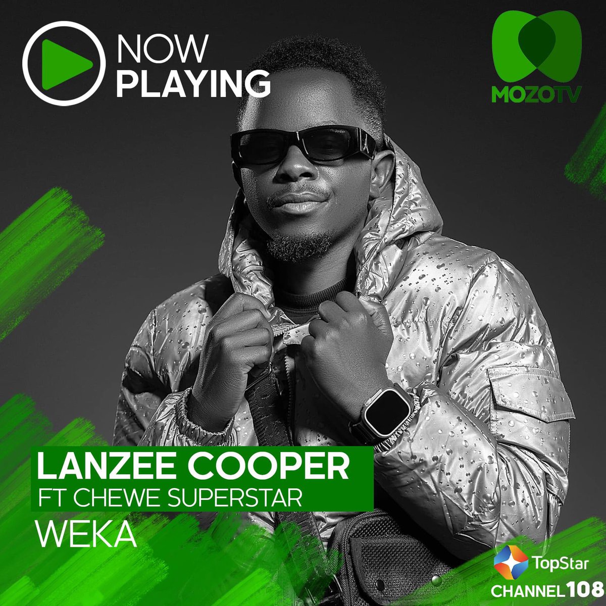Music is the greatest form of excitement!💃🏽 Lanzee Cooper- Weka #NowPlaying Tune In Now! TopStar Channel 108 and 544 on DTH (Dish)💚 Also, install the Startimes APP via the link below 👇🏾: play.google.com/store/apps/det…... #ARefreshingExperience #NowPlaying