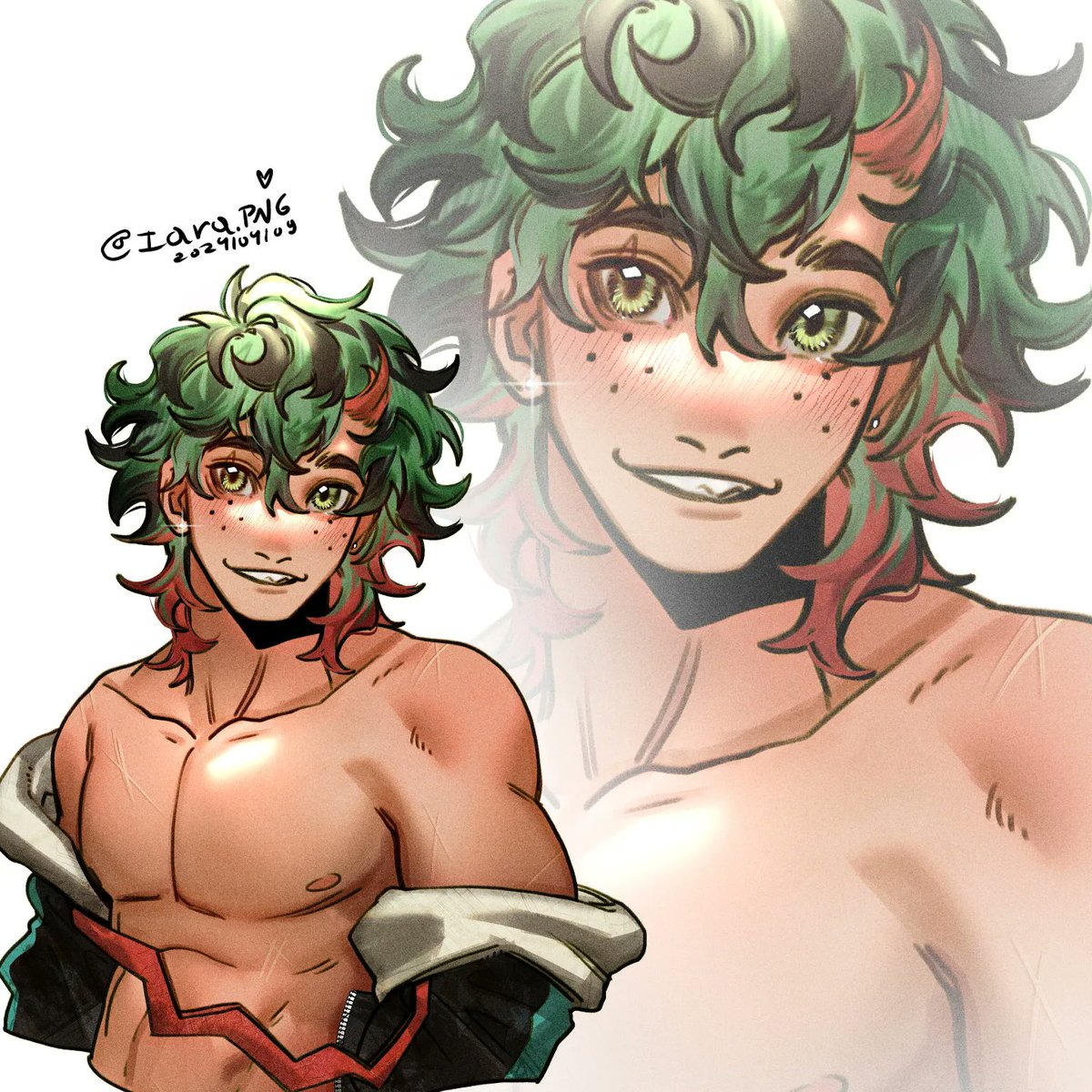iara_png's tweet photo. #BNHA fusions AU sketches (●｀･(ｴ)･´●)💅🏼 
Not ship intended necessarily
#fanart #bakudeku https://t.co/OCZIzfBpdm