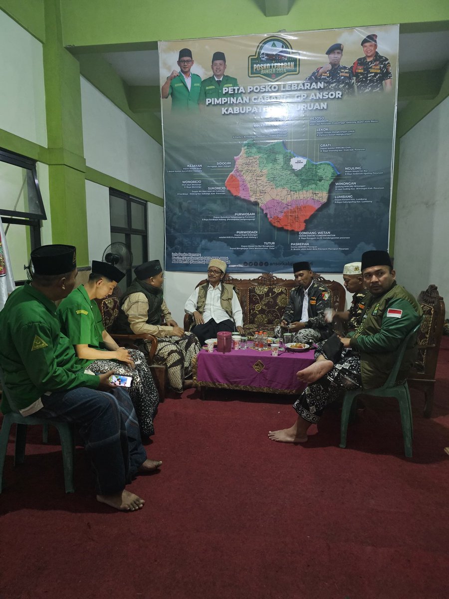 Turba PC ANSOR KABUPATEN PASURUAN 
di PAC GP ANSOR WINONGAN