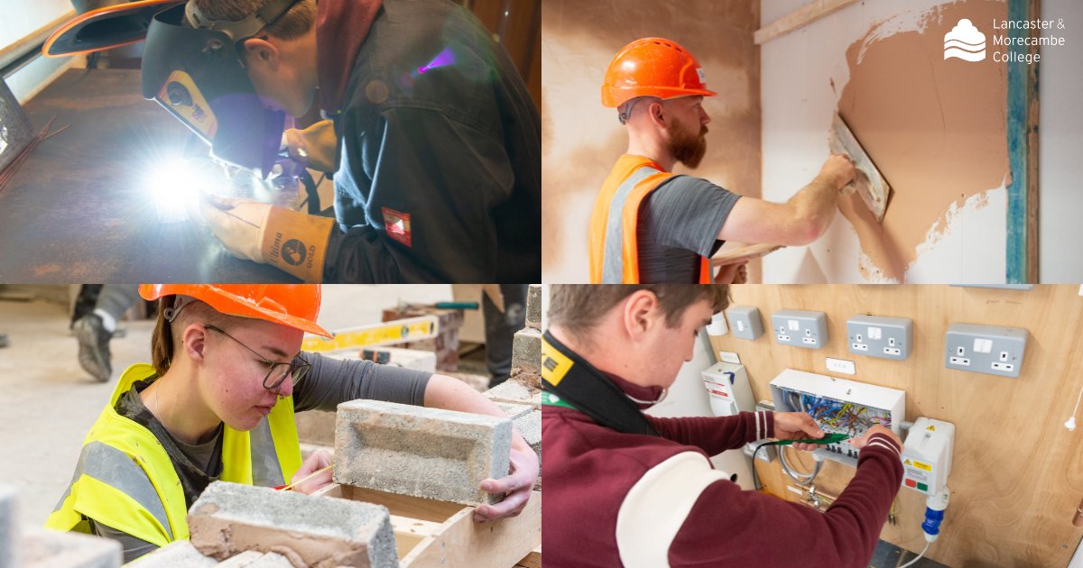 Unlock your potential in #construction and #engineering with #Lancaster and #Morecambe #College! 🔐 Join us today and start shaping the world of tomorrow! 🌎 Apply for our September 2024 courses here ow.ly/r1bE50NhOcW