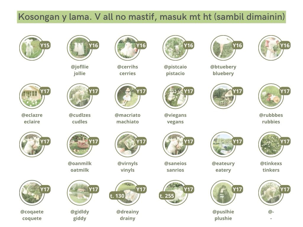 wts acc kosongan y lama tweet receh

• verif all nomor luar (no mastif)
• @ mulchar
• -ssb (ganti usn)
• masuk mt, ht (sambil dimainin)
• avail  space dan communitas
   foto + vid in a tweet 

💸 10k / each

#zonauang