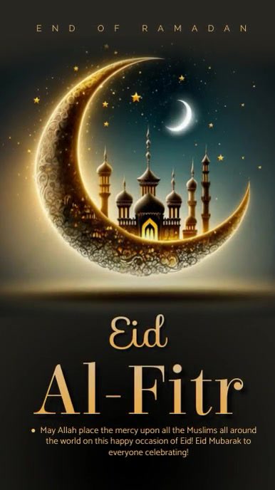 Eid El Fitr Mubarak. Barka da Sallah!