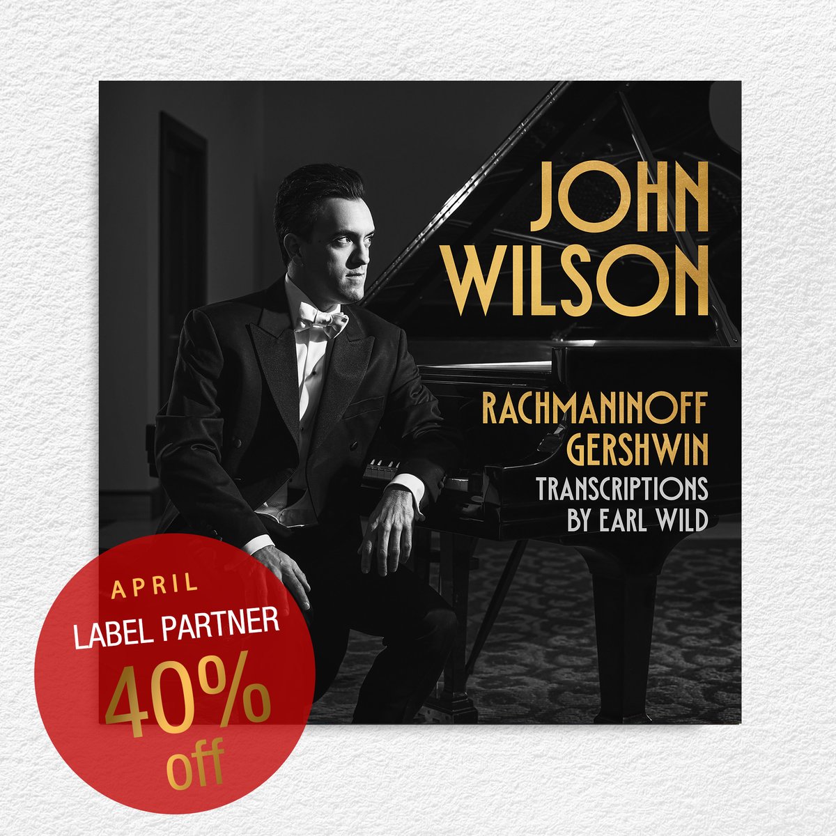 🚨SAVE 40% all month on @avierec!🚨 Our top pick today is John Wilson: Rachmaninoff / Gershwin ✨ '…These are all fabulous transcriptions …Wilson is at one with the music and is definitely no slouch when it comes to technical ability…' (ARG) Explore👉tinyurl.com/2278xwab