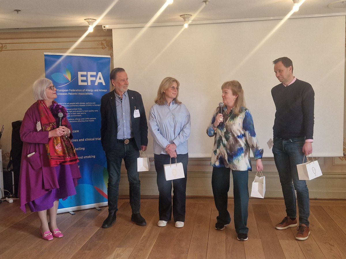 EFA AGM and Community Meeting 2024 is officially closed! 'We have a common goal - better lives for our #patients, and we can achieve it together!' @Carsingels @MOdemyr Thank you to our hosts from Sweden @AochAF, @HjartLung and to our members and partners for your engagement!