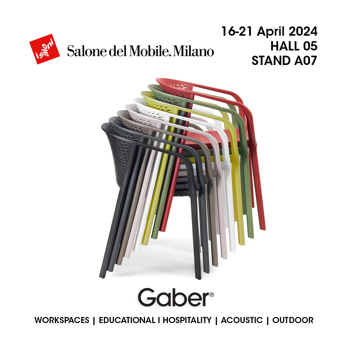Gaber_Design's tweet image. Meeting and Sharing New Opportunities, thinking about Design.
We look forward to coming together from 16 to 21 april hall 05 stand A07.

#gaberdesign #contractdesign #designchair #interiordesign #outdoor #salonedelmobile #isaloni #salone2024 #designfair #newin