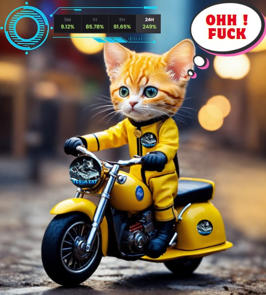 ✍️ Numbers show us luck

🎉 Tesla Cat's breakthrough says it all

💰 There will be surprises that Tesla Cat will bring in the near future.
Please wait ........

Chart : dexscreener.com/solana/auw1z9v…

✈️Channel: t.me/TeslacatSol
🕊 Twitter: x.com/TESLACAT_SOL
🌐 Website: