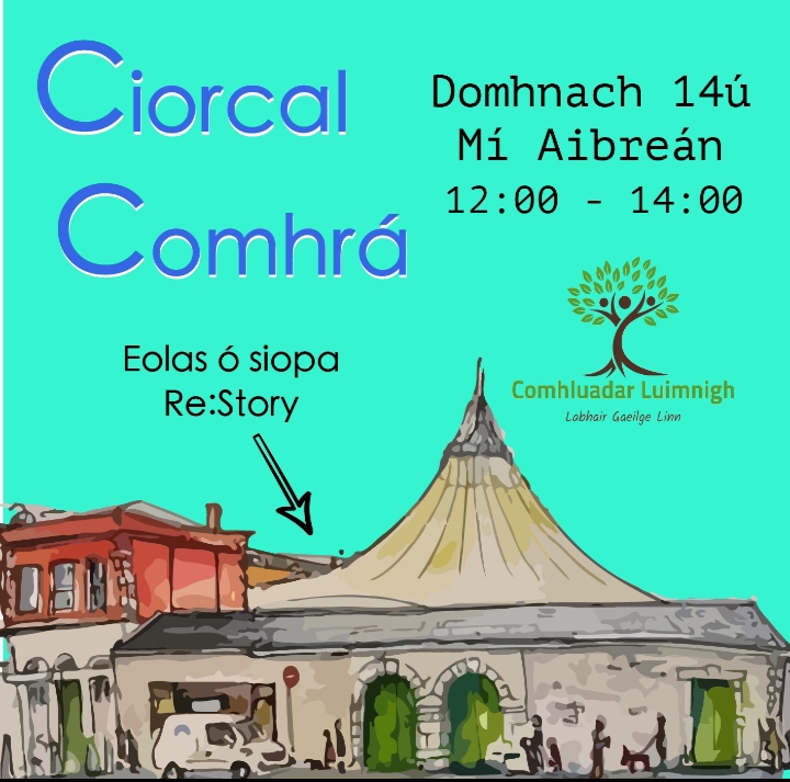 Tá an ciorcal comhrá sa Mhargadh an Bhainne ar ais arís, tá fáilte roimh chách agus gach leibhéal mar is gnáth🗣️☕️ 

#luimneachlegaeilge #limerickmilkmarket #ciorcalcomhrá
