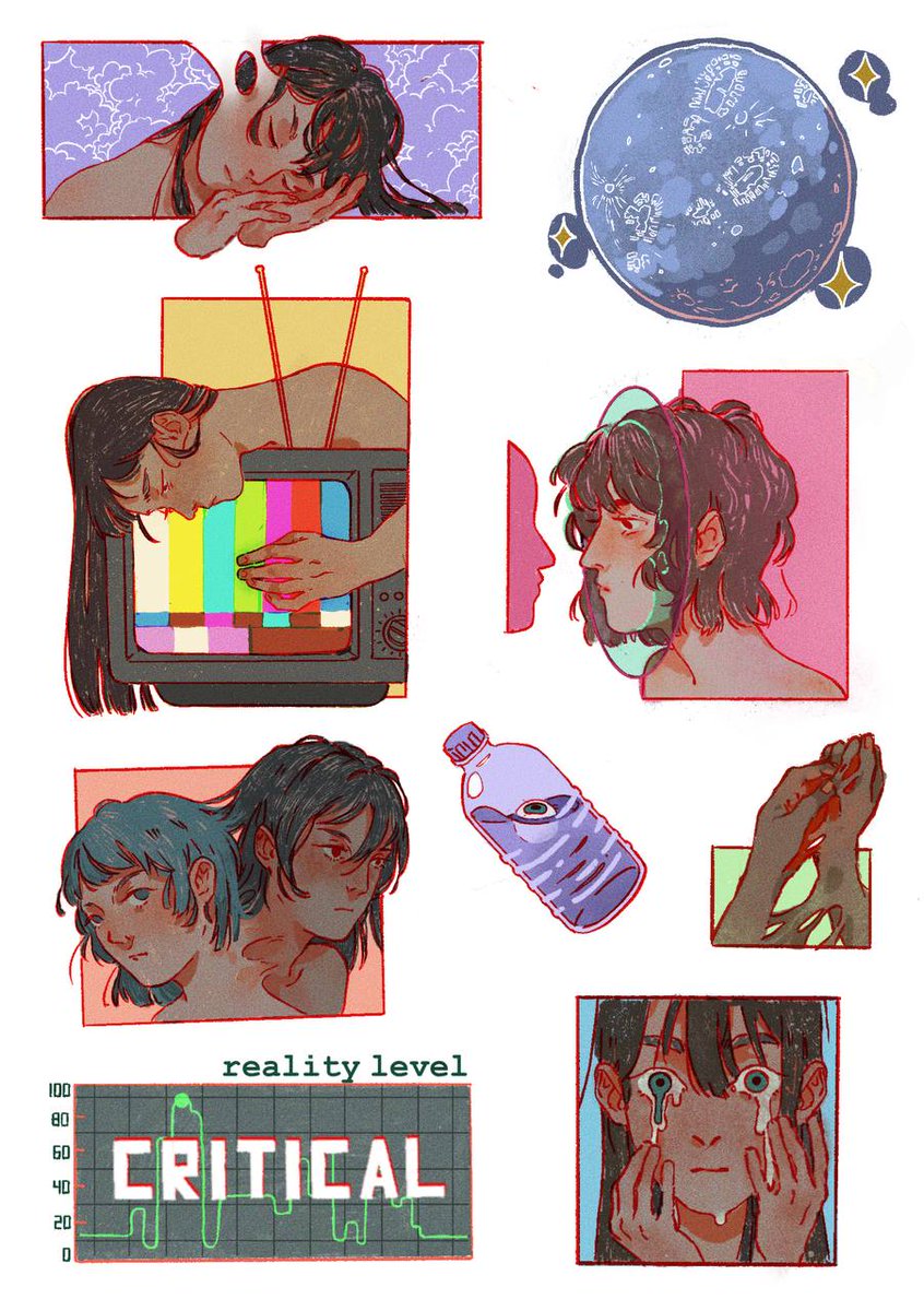 stickers from sketch to finished version ✨