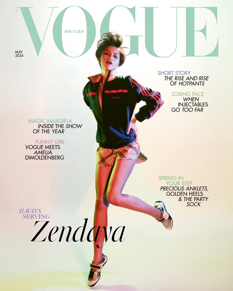 Zendaya covers the latest issues of both US Vogue and British Vogue