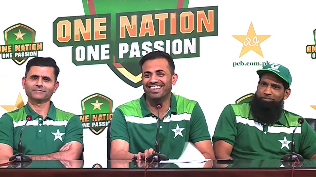 Wahab Riaz: 'Discussions are ongoing regarding the vice-captain. We want somebody to stand by Babar, and for that, we will take everything into consideration and see what will benefit the team. We will announce this later.' #NZvPAK | #PakistanCricket