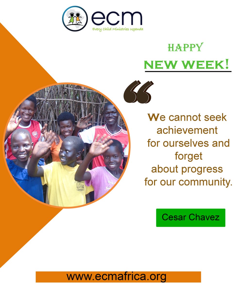 Investing in a community is the best way to empower children, families and the society at large. Connect with a community today!

Have a blessed week.

#communityconnection
