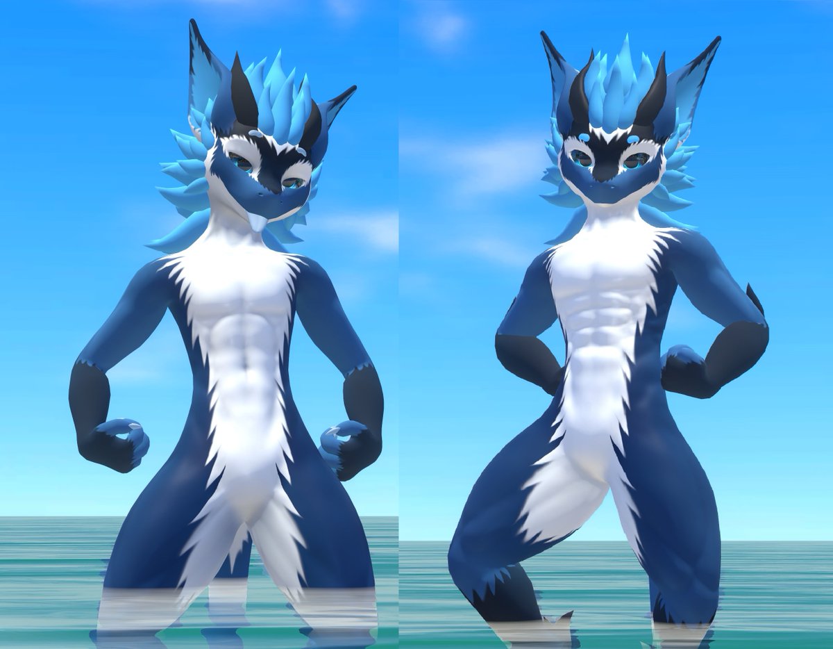 Updates are coming soon for the Nardoragon muscle textures as well! 💪 I'm adding a more smooth, toned down version of the abs alongside with the ripped muscles!