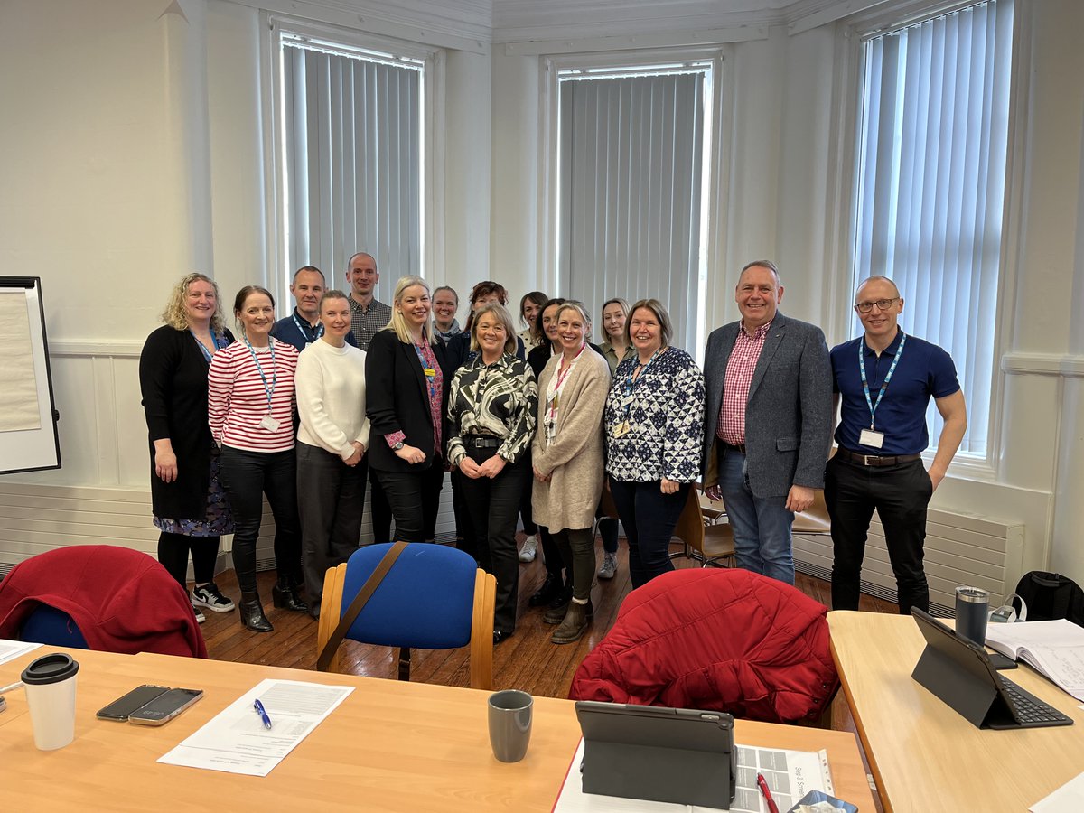 CSP organiser @DavyNichol having a very productive session with the Senior Leadership Team of the South Eastern Trust, in Downpatrick this morning
