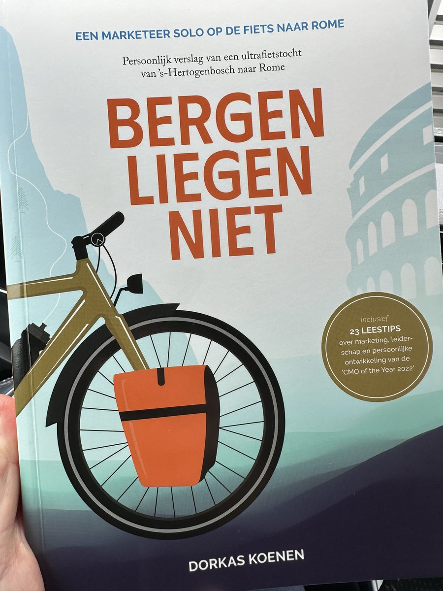 Bergen liegen niet, maar dit prachtige boek van @DorkasKoenen liegt er ook niet om! Fascinerende en prikkelende kost voor iedereen die houdt van marketing, persoonlijke ontwikkeling/groei en lef!