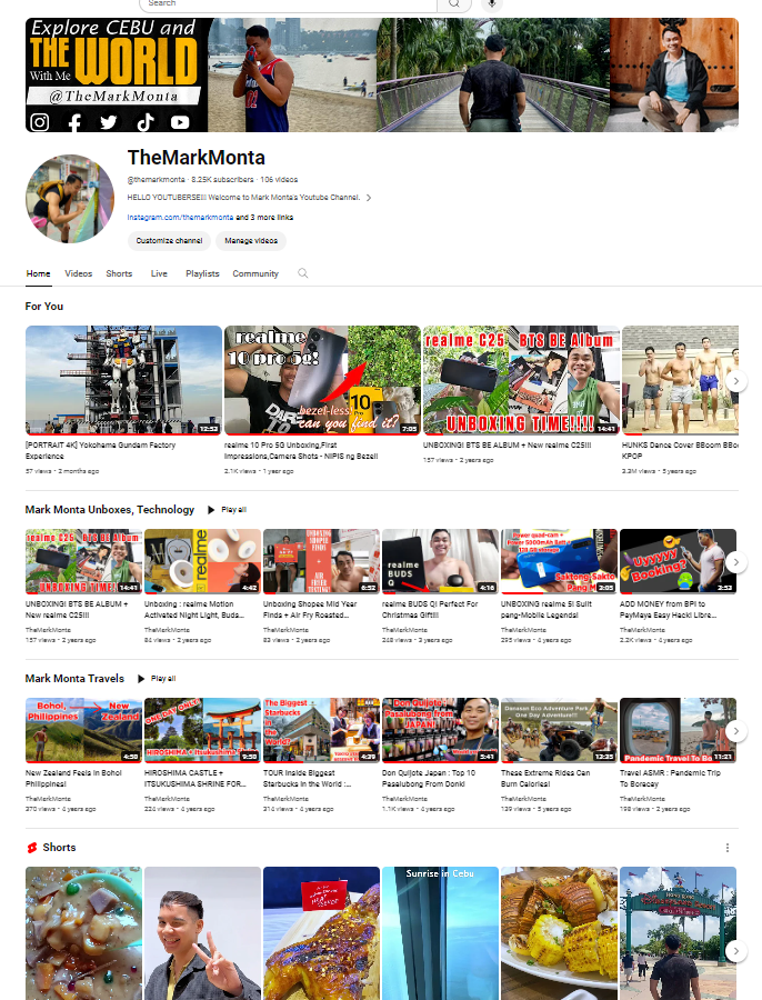 TheMarkMonta's tweet photo. SMALL WINS! 

Thanks to all who subscribed, who are currently subscribing, and who are planning to subscribe. <3 <3 <3  

Road to 3.5 Million Views (overall) https://t.co/Jq5ysw3uUn 
#Cebu #Youtube https://t.co/xdbUNq79lZ