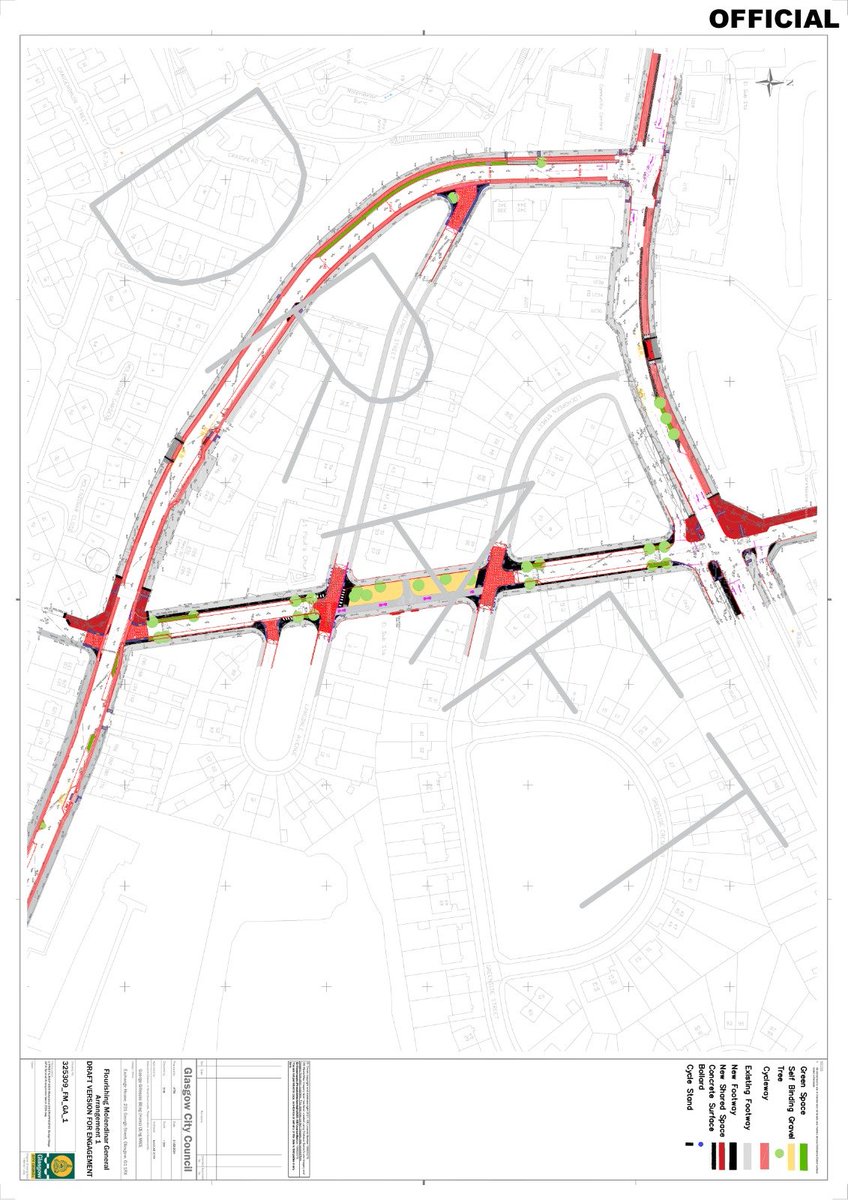 What do you think? @GlasgowCC took your feedback from previous consultations and changed the plans for Flourishing Molendinar accordingly. Let them know your thoughts online or in person on the 24th and 25th of April 3- 7pm at the Molendinar Community Centre. #activetravel ❔❔