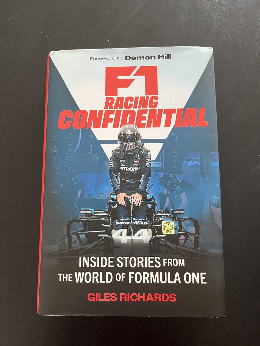 Just finished this excellent book by @Giles_Richards - a real insight into the work of the men and women in roles in F1 which we often overlook or simply don’t see