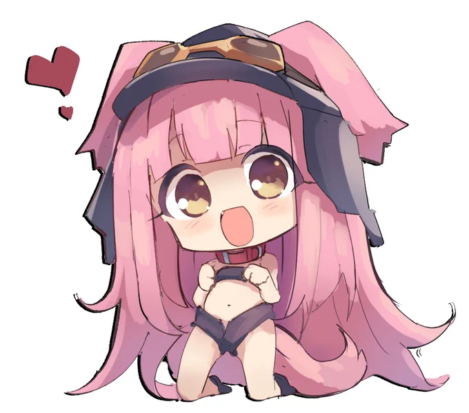 結構前に描いた、フレンドさんに捧げた立ち絵をば 