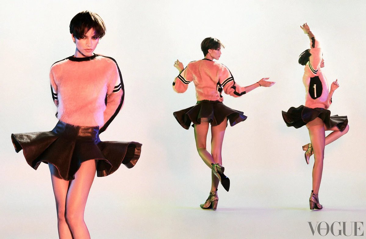 Zendaya for British Vogue photographed by Carlijn Jacobs.