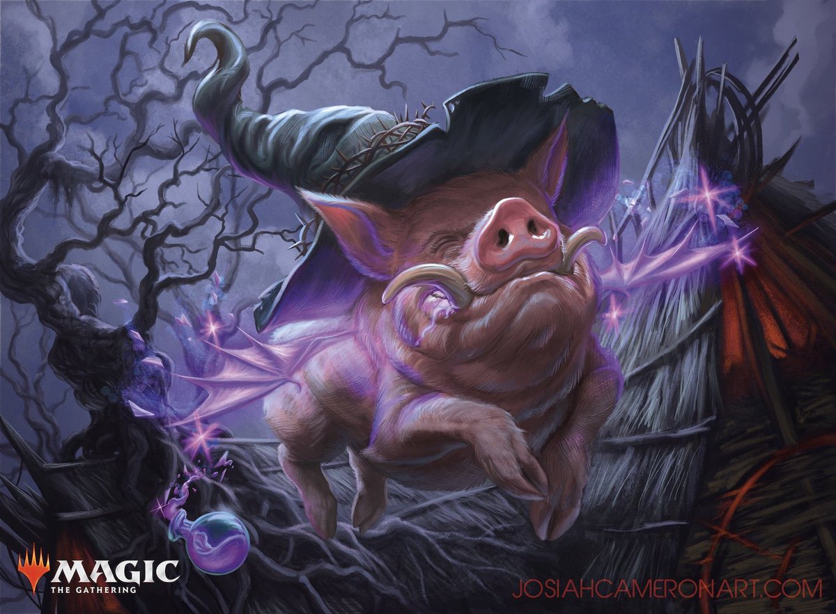 jmcameron89's tweet photo. Yo it’s #PortfolioDay!

I’m Jo, I illustrate stuff for Magic, D&amp;D, Hitpoint Press, and sometimes I still get to paint and draw for myself! https://t.co/B0I7O34xTL