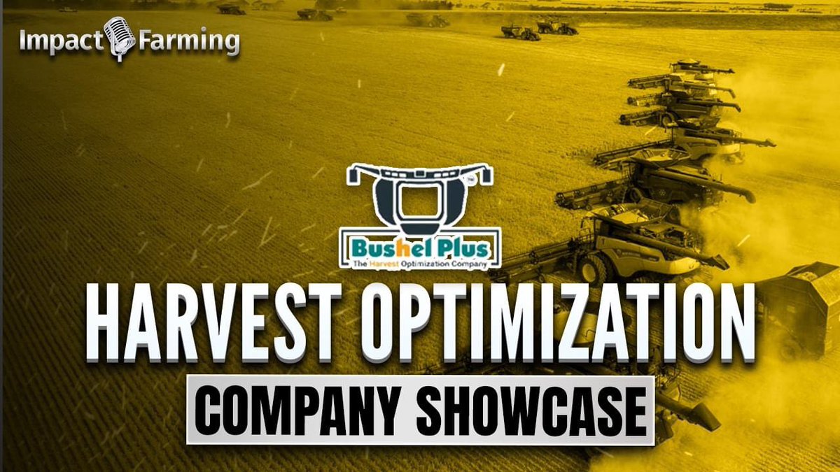 Are you looking to reduce harvest loss, increase yield & generate more profit at the end of each season? 

This week, I speak to Marcel Kringe about Harvest Optimization and how the Bushel Plus products are adding more value & profit to each harvest.

➡️farmmarketer.com/Resources/Reso…