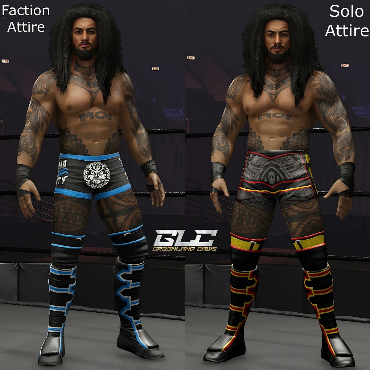 'Aku' ❌NOT YET AVAILABLE❌ Faction 1/5 ( GamerTag:GR33NLAND Follow On ALL SocialPlatforms @gr33nlandcaws #WWE2K24 #WWE2K23 #wwe #WrestleMania #AEW #smackdown #wweraw #WWENXT #wrestling #therock #cmpunk #codyrhodes #RomanReigns #summerslam #johncena #undertaker