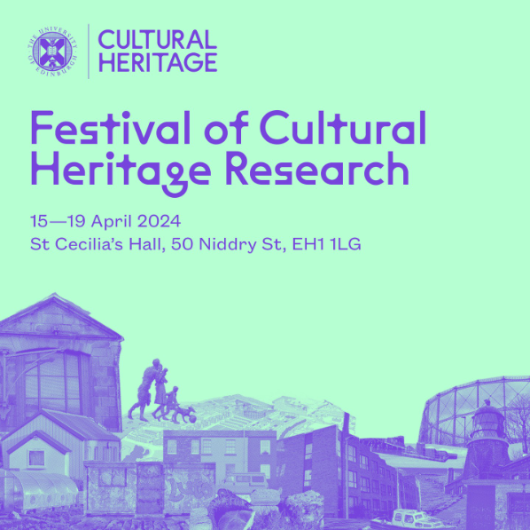 Are you a #heritage researcher based at @EdinburghUni ? this is for you! We have organised an exciting Heritage Research Week, 15-19 April, full of events including a Connecting with Europe workshop featuring, among others, the wonderful @JDaviesHeritage . shorturl.at/fhoR1