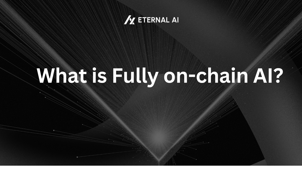 What is Fully on-chain AI? There are 5 levels of decentralized AI: 🧠Level 0: Centralized AI (Off-chain AI) 🧠Level 1: Decentralized AI models 🧠Level 2: Verifiable on-chain AI 🧠Level 3: Executable on-chain AI 🧠Level 4: Fully on-chain AI Shall we do a deep-dive educational…