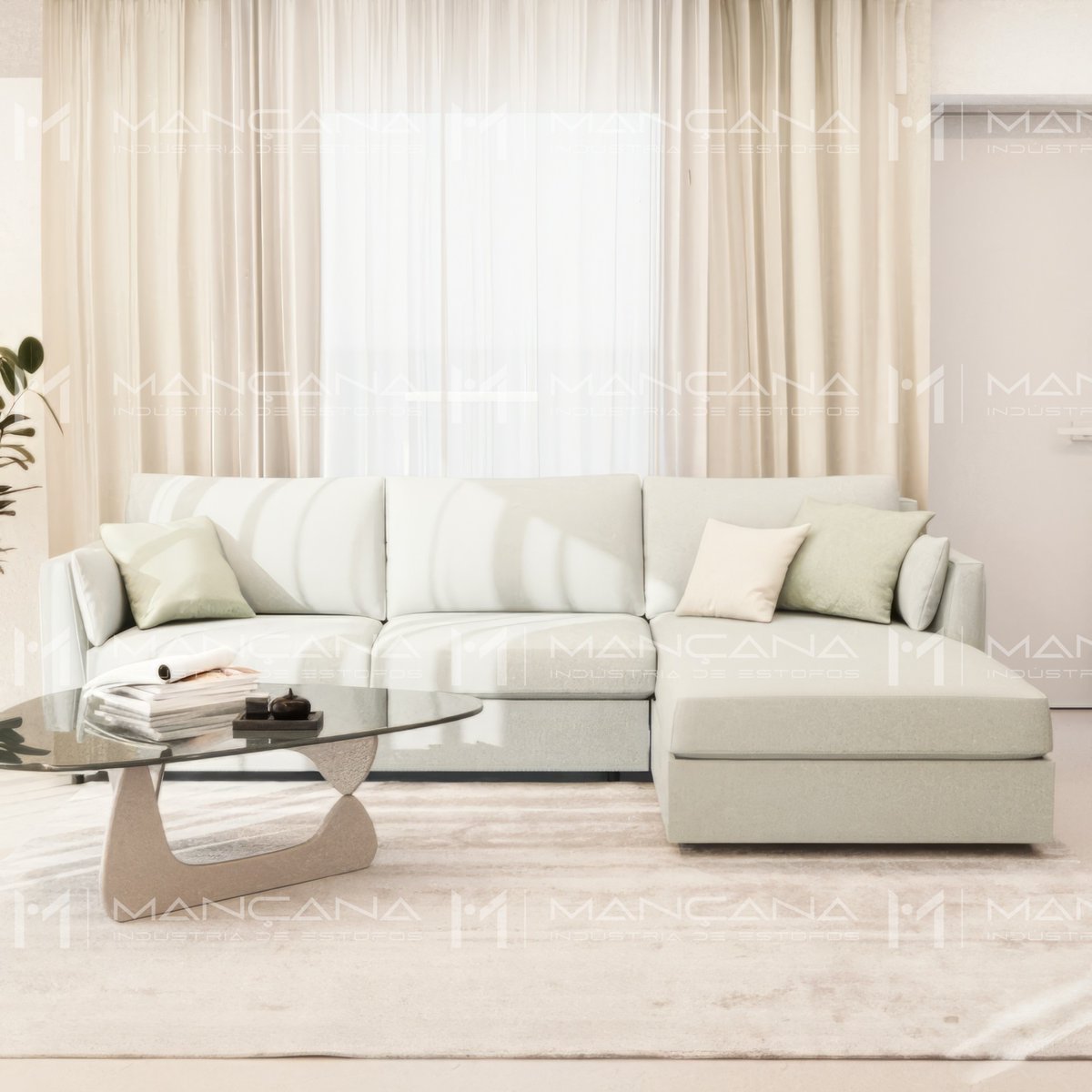 mancana_estofos's tweet image. Um sofá moderno com chaiselongue em tecido pode ser uma adição elegante e funcional à sua sala de estar. 
A modern chaiselongue sofa in fabric can be a stylish and functional addition to your living room.

mancana.com

#sofás
#sofasobmedida
#sofadesign
#sofasmodernos