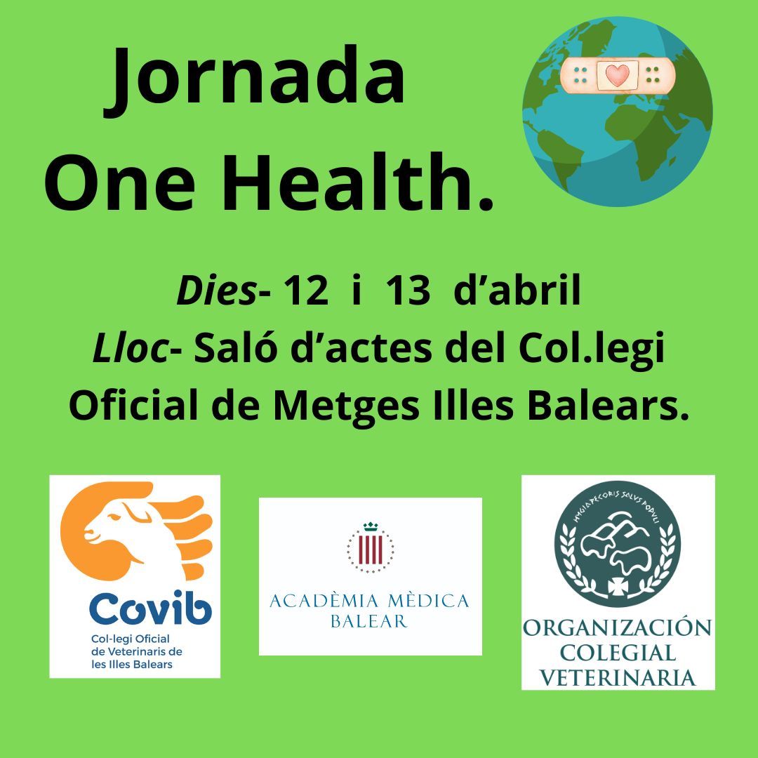 📢Recuerda el próximo viernes 12 y sábado 13 de abril, se llevan a cabo las "Jornadas One Health"

🌏La salud humana, la salud animal y la salud de nuestro planeta están inextricablemente unidas...

👉 Información ambalear.cat
✍️Inscripciones inscripcions.academia.cat/form.php?id=25…