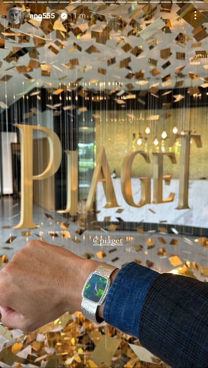 APO AT WWG2024 DAY1

#PIAGET150XAPOD1

 @Nnattawin1 #ApoNattawin
#PIAGET150THANNIVERSARY
 #WatchesAndWonders2024