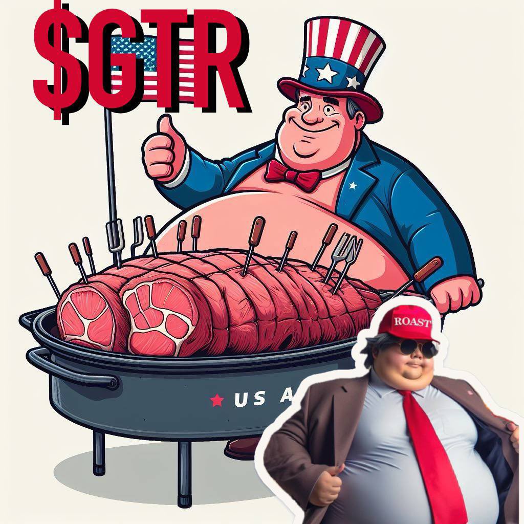 <a href="/ElonMuskPDA/">Not Elon Musk</a> Easy, the <a href="/GreatTrumpRoast/">The Great Trump Roast 🔥</a> will be insane this bullrun, especially during the election🚀

-Hard working Dev and Team✅
- Solid community, always grinding✅
-Low market cap with great entry✅

#GTR $GTR