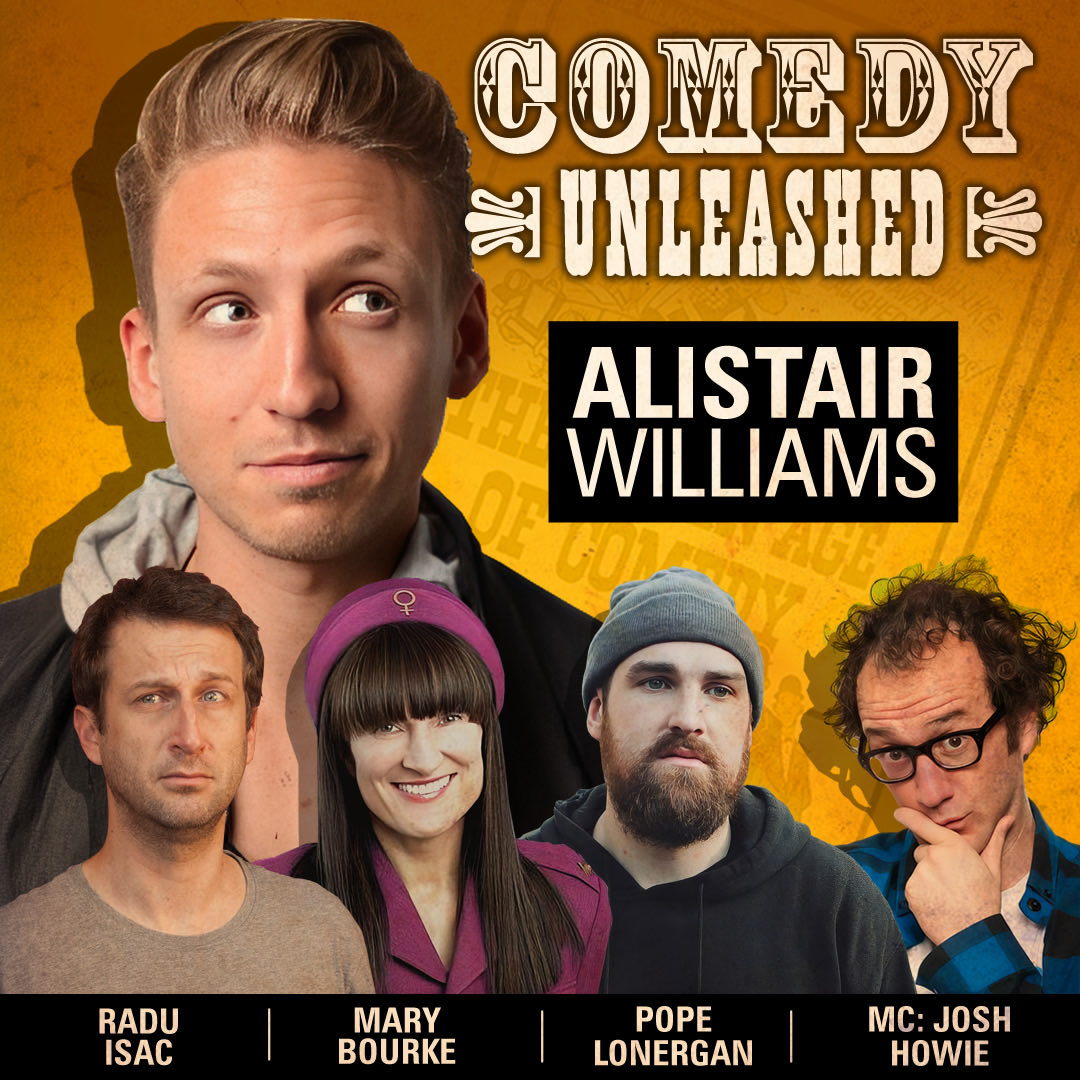 Tonight in LONDON ⁦@Backyard_Comedy⁩ UK Comedian of the Year ⁦@awilliamscomedy⁩ Tickets 👉 tinyurl.com/2txr5tf8