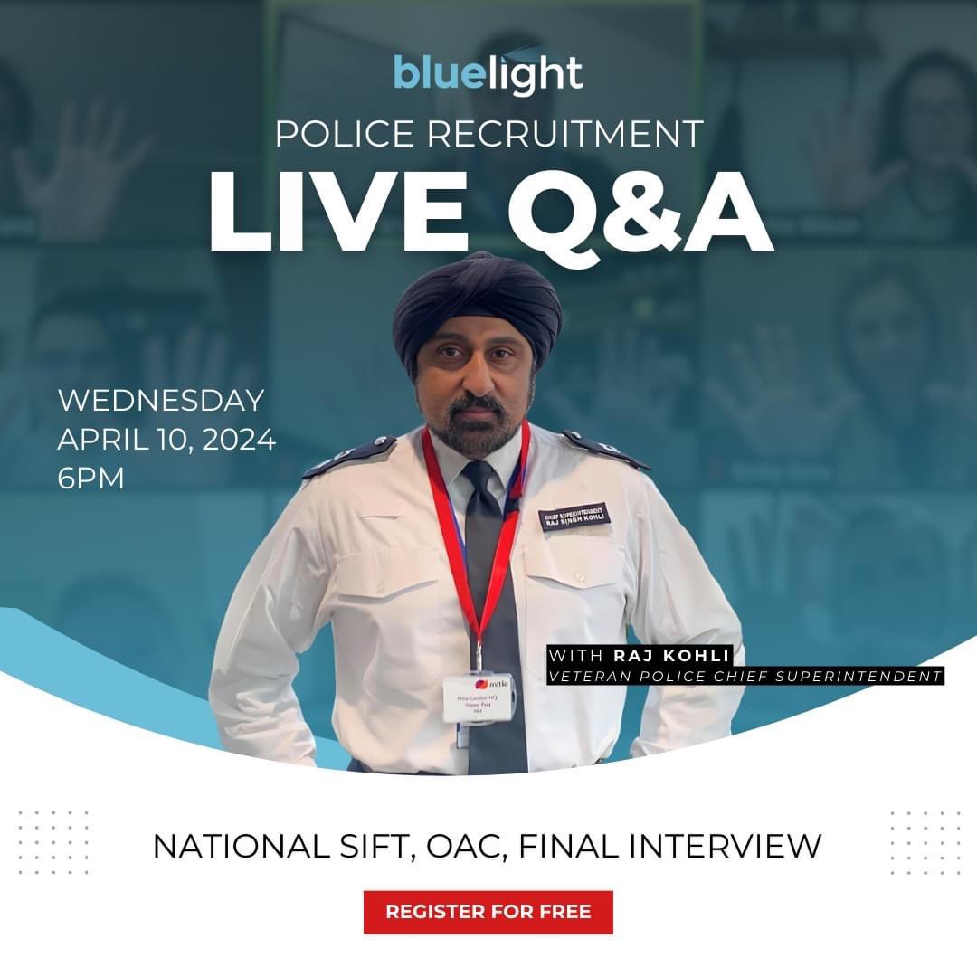 So proud to have @rajskholiexcop on the Bluelight Team!