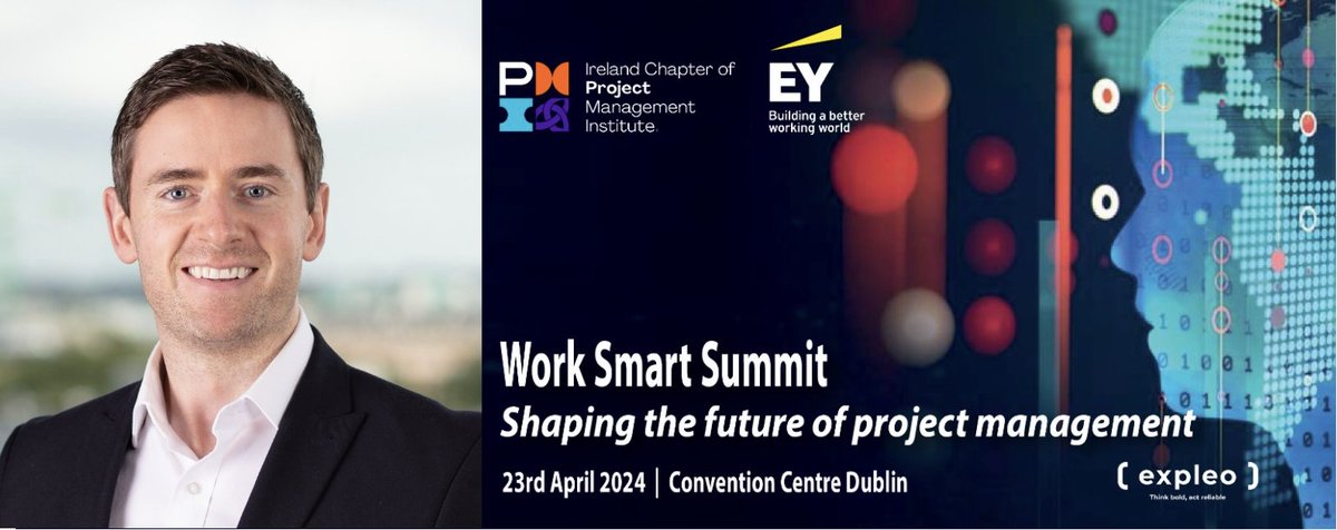 We're thrilled to announce Ciarán Hickey as a speaker for the National Conference! Join us as Ciarán delves into the fascinating topic of 'The Human Touch in the Age of AI: A Project Manager's Odyssey.' Register: lnkd.in/eiff_Ycs @EY_Ireland