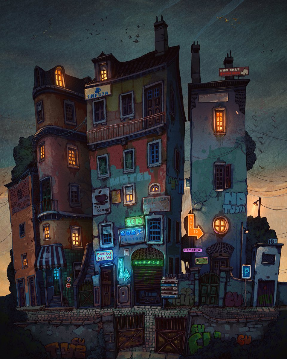 Street portraits at night