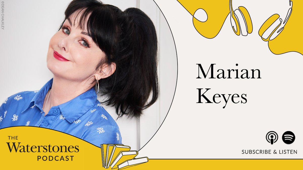 Rejoice! For @MarianKeyes is back with another hilarious and heartwarming novel, My Favourite Mistake. Join us for an effervescent conversation about changing your narrative, appropriate shame and finding your community: bit.ly/49wQD1F
#WaterstonesPodcast